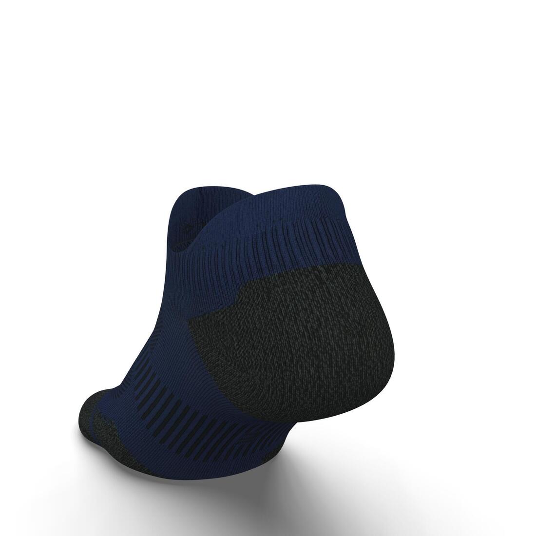 CHAUSSETTES DE RUNNING RUN900 FINES INVISIBLES BLEUE