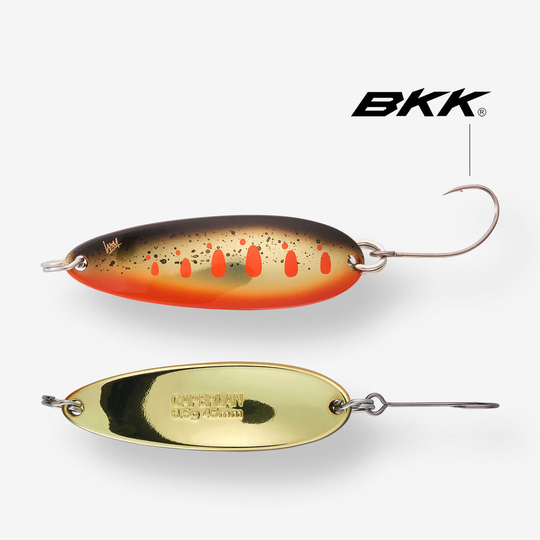 MICRO CUILLER ONDULANTE TRUITE KEA MCO 4,5CM 6,5GR ARC EN CIEL