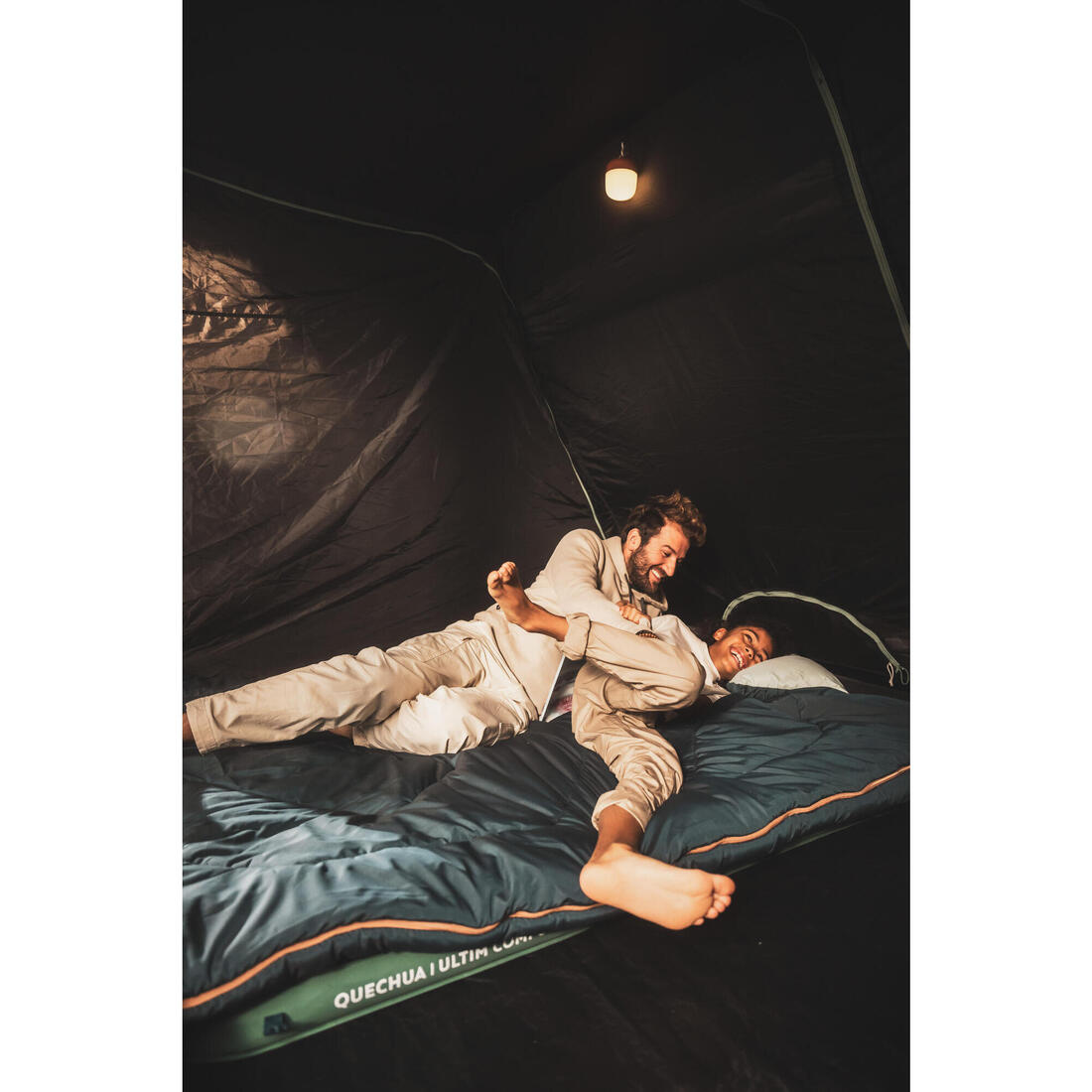 Sac de couchage de camping 10°C, 2 personnes, Comfort