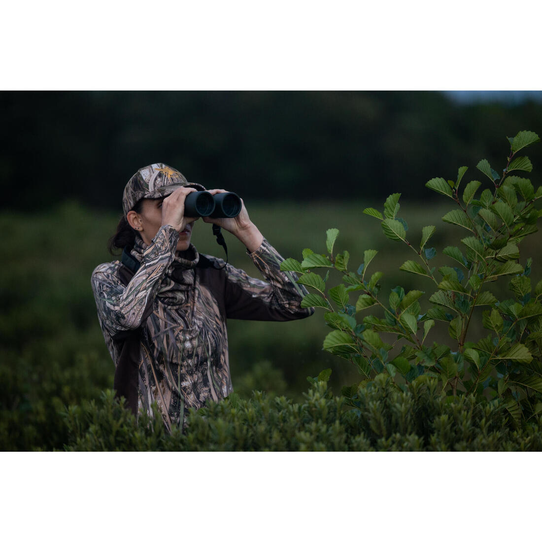 Jumelles chasse kaki étanches 900 8x56