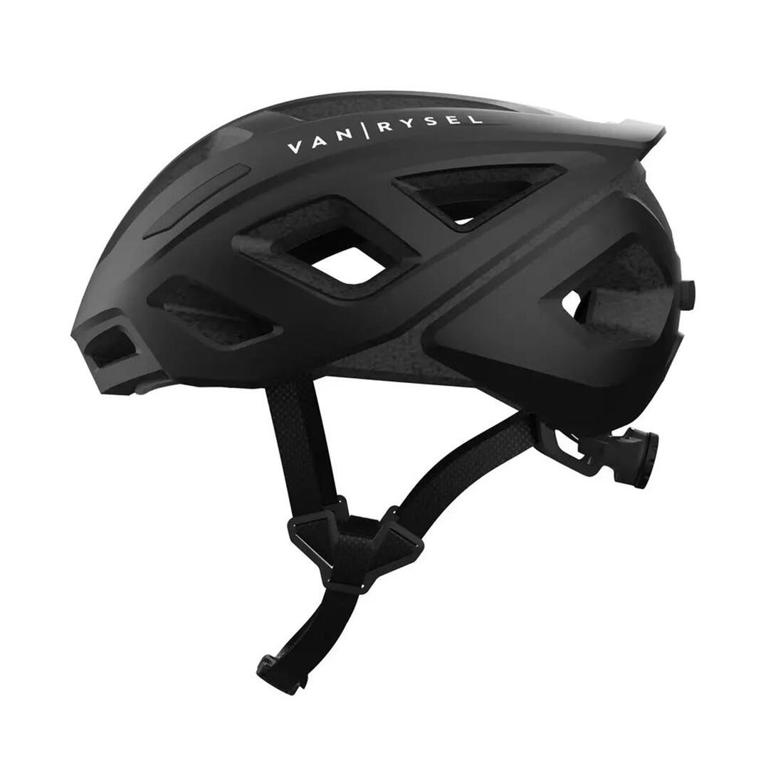 Casque velo route roadr 500 jaune fluo