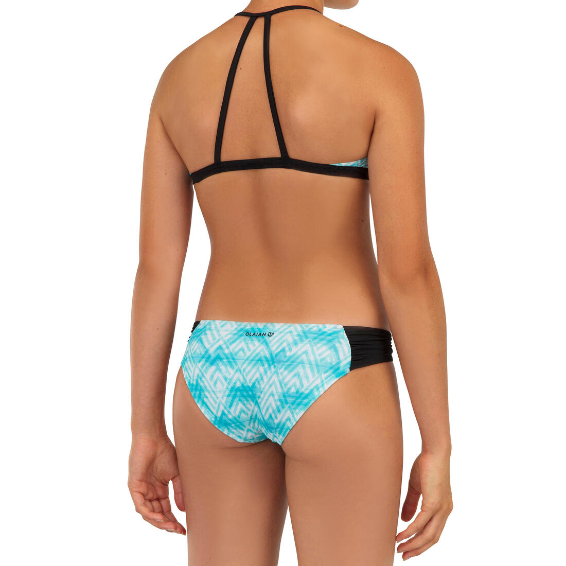 HAUT DE MAILLOT DE BAIN SURF FILLE TRIANGLE BETTY 500