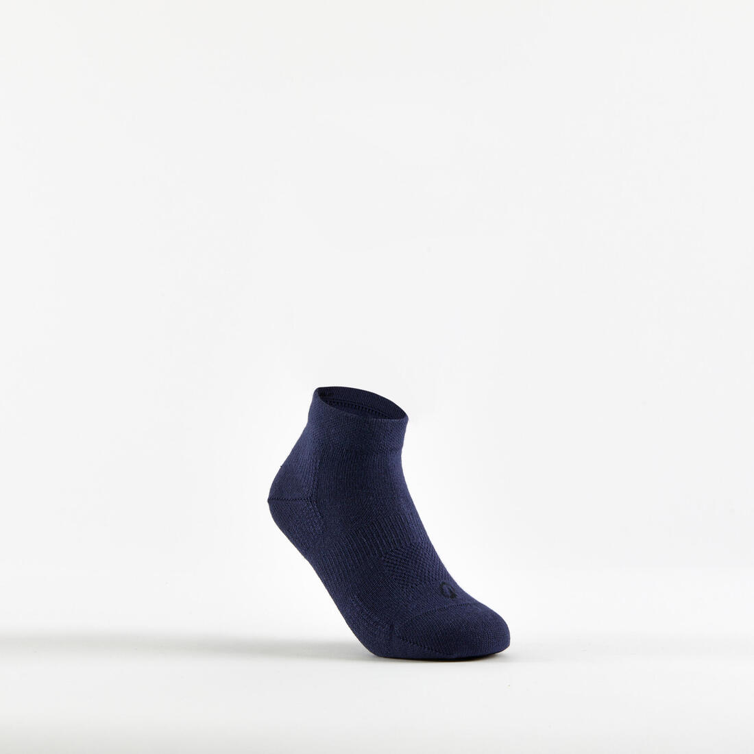 CHAUSSETTES DE SPORT ENFANT MI-HAUTES RS 160 BLANC MARINE LOT DE 3