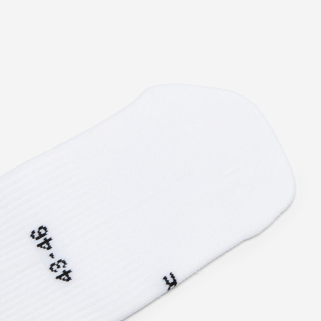 Chaussettes de fitness mi-mollet X3, blanc