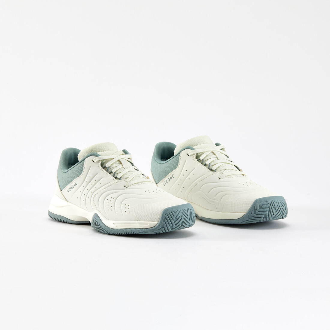 Chaussure de Tennis Junior à lacet - TS STRONG Jr Blanc Argile