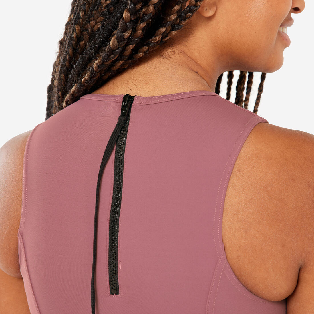 Brassière femme carla hawaii avec back zip et coques amovibles hydrophobes