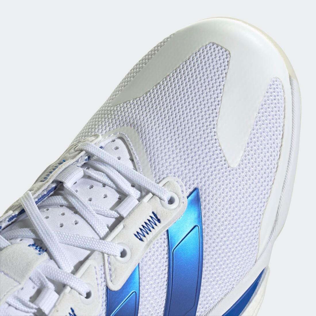 Chaussures de handball adulte - adidas stabil 16 blanc / bleu