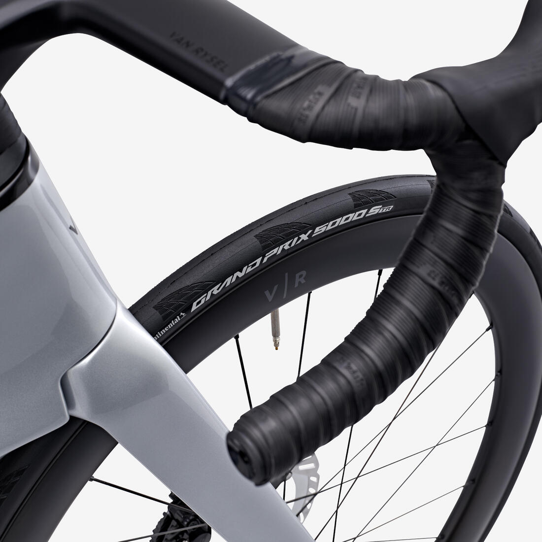 Velo de route Shimano 105 Di2 12V capteur de puissance, RCR-F Pro Gris