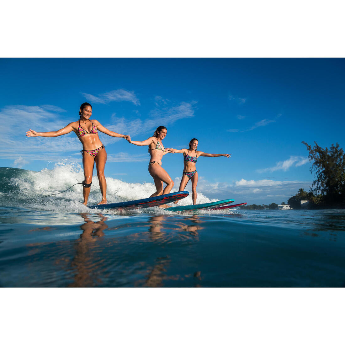 Haut de maillot de bain femme triangle coulissant MAE CANGGU