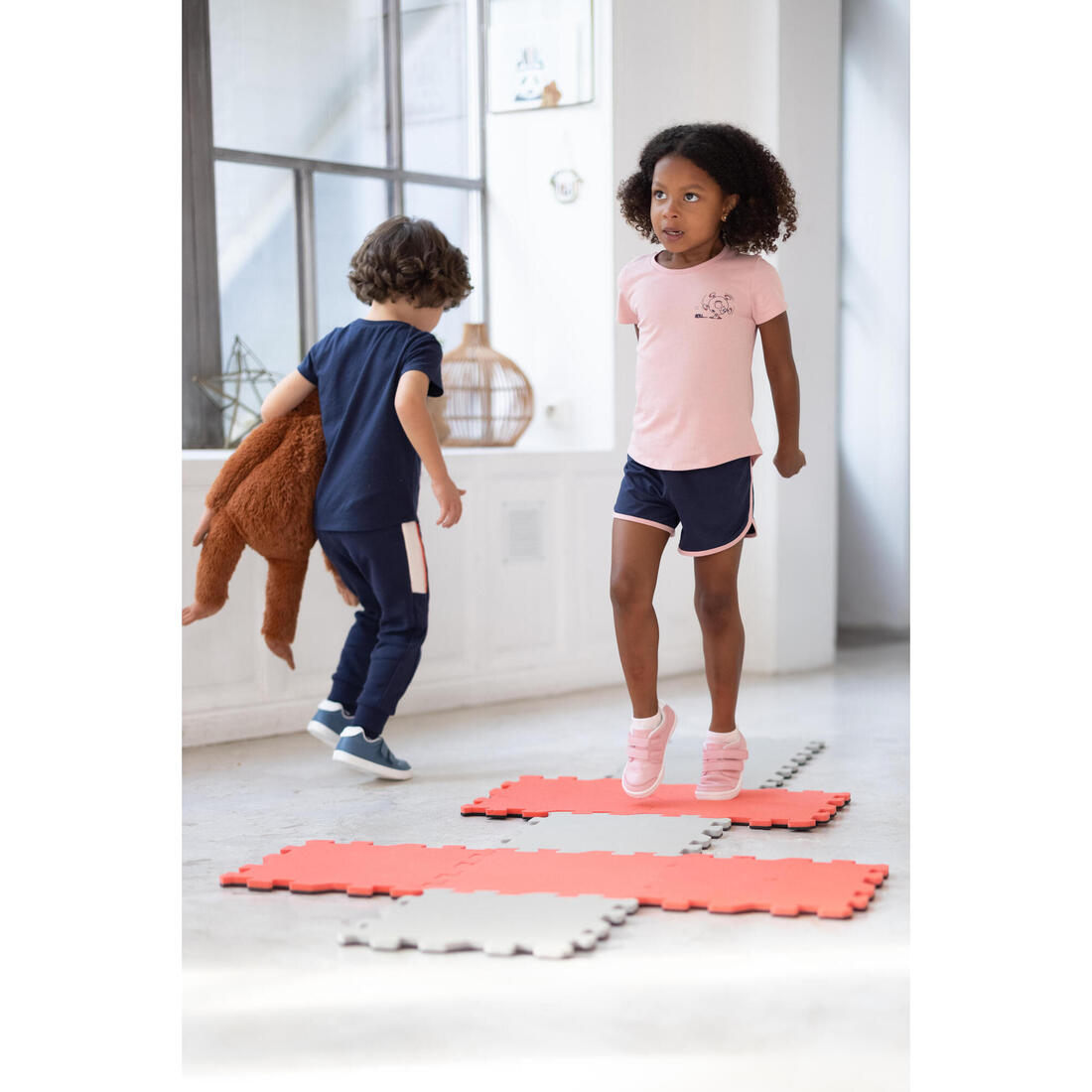 DALLE de Baby gym enfant GRIS foncé