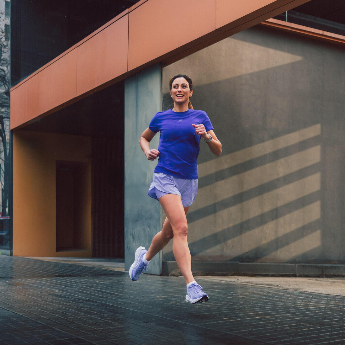 Chaussures de running femme, Asics Dynablast bleu