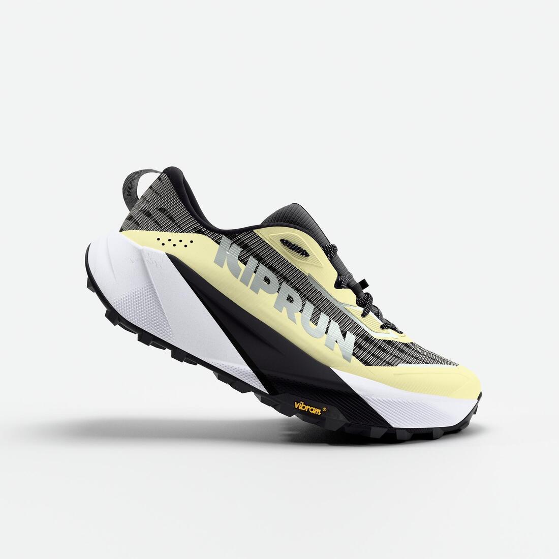 Chaussures de running trail homme, Kiprun kipsummit max, orange et