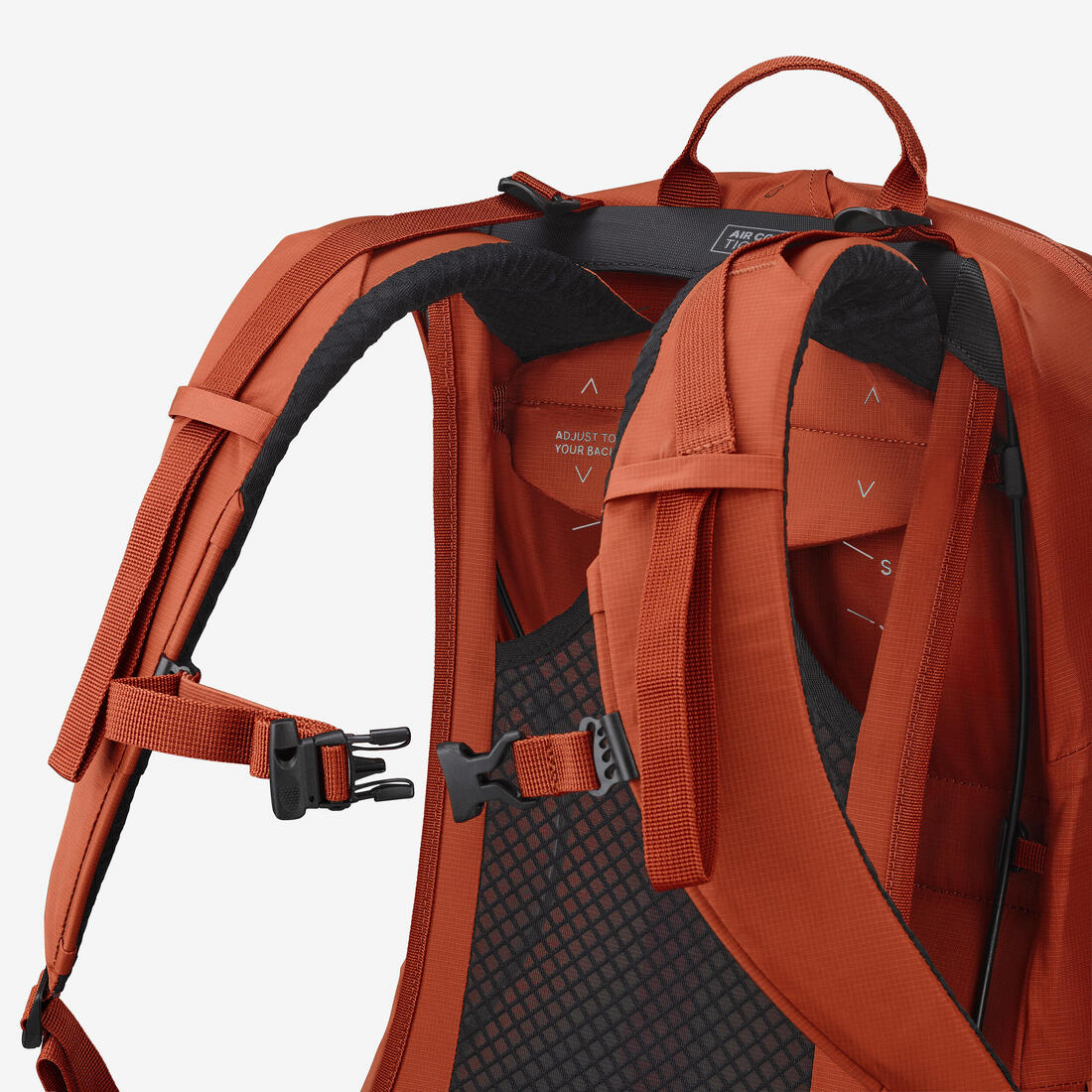Sac à dos de randonnée ventilé 25L, MH500 khaki