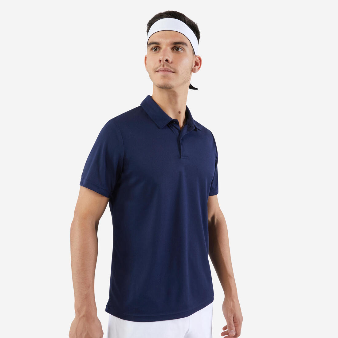 Polo de tennis manches courtes homme, Essential