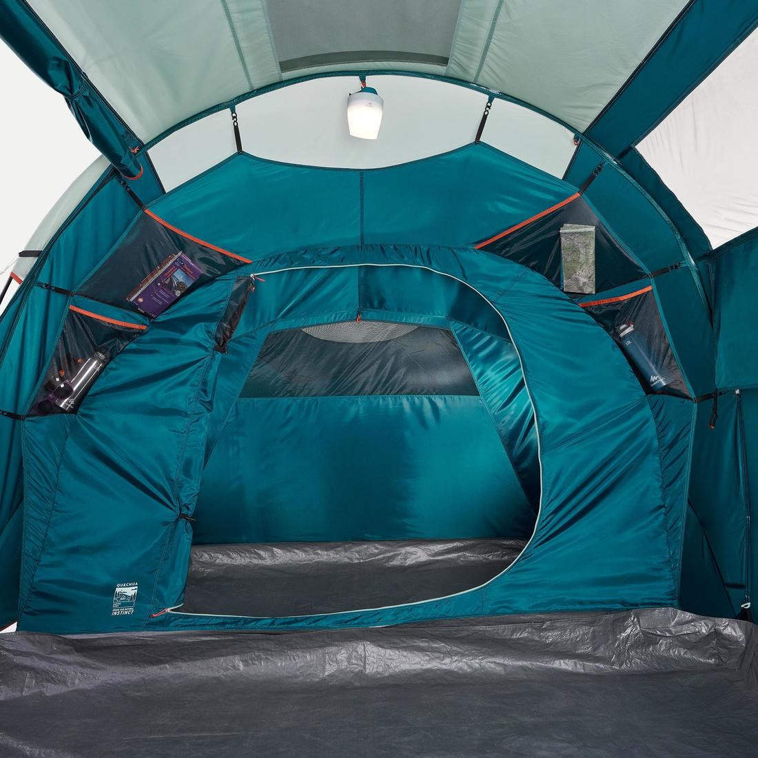 Tente de camping 4 places 2 chambres, Arpenaz 4.2