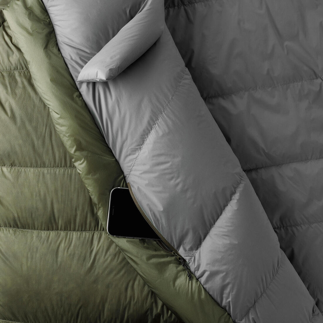 Sac de couchage de trekking 0°C en duvet, léger et compact, MT900