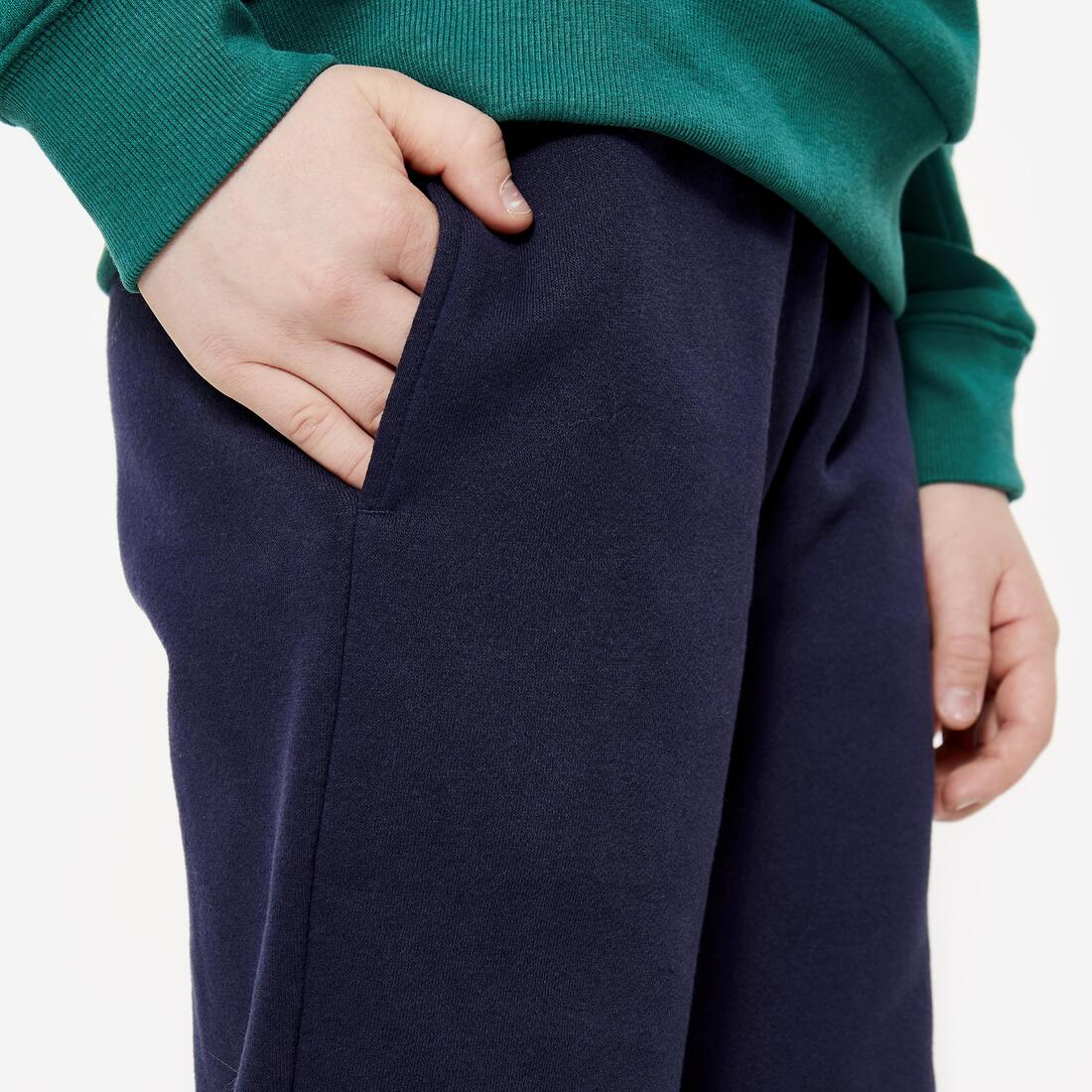 Pantalon de survêtement multisport chaud enfant mixte