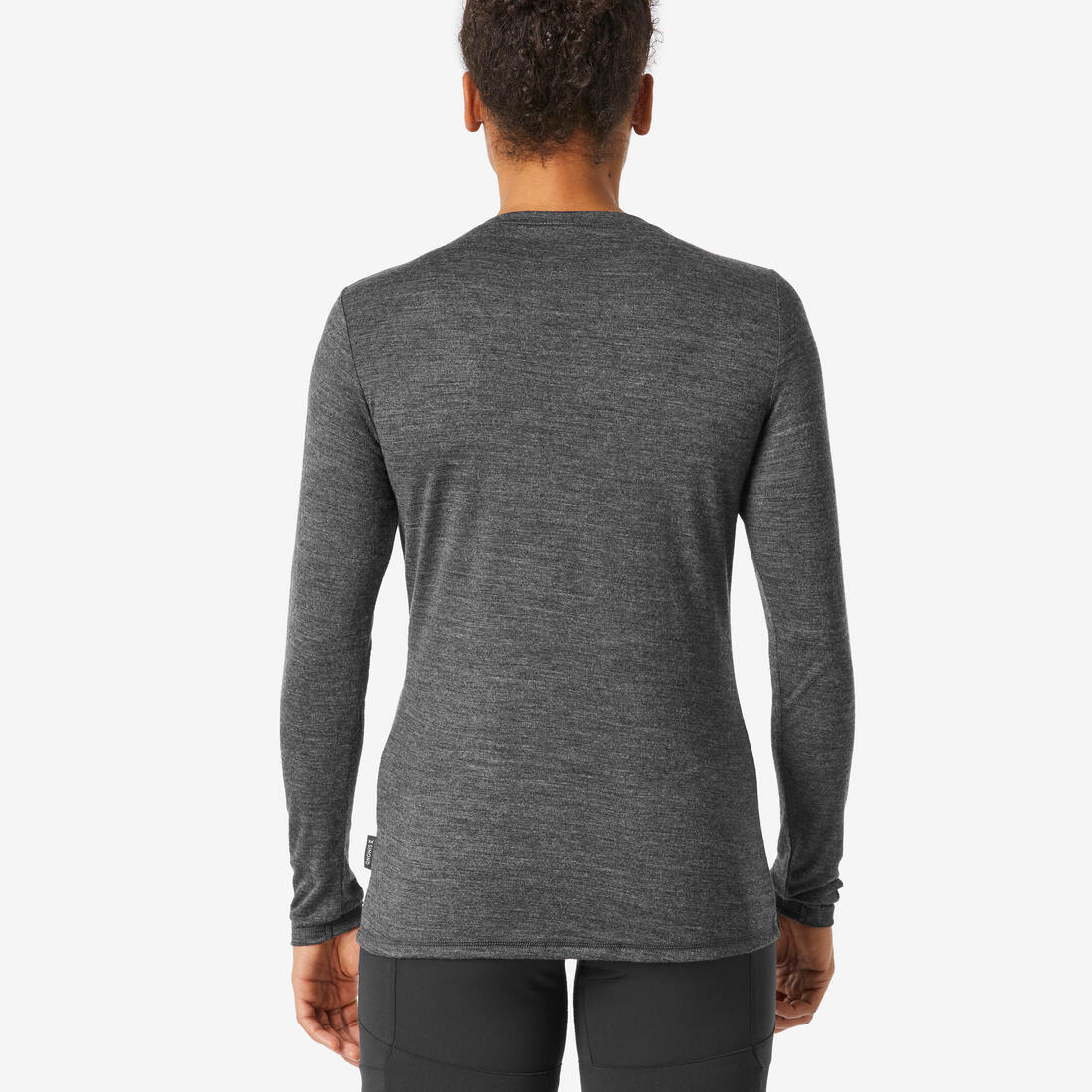 T-shirt laine mérinos de trek & voyage - femme - travel 500