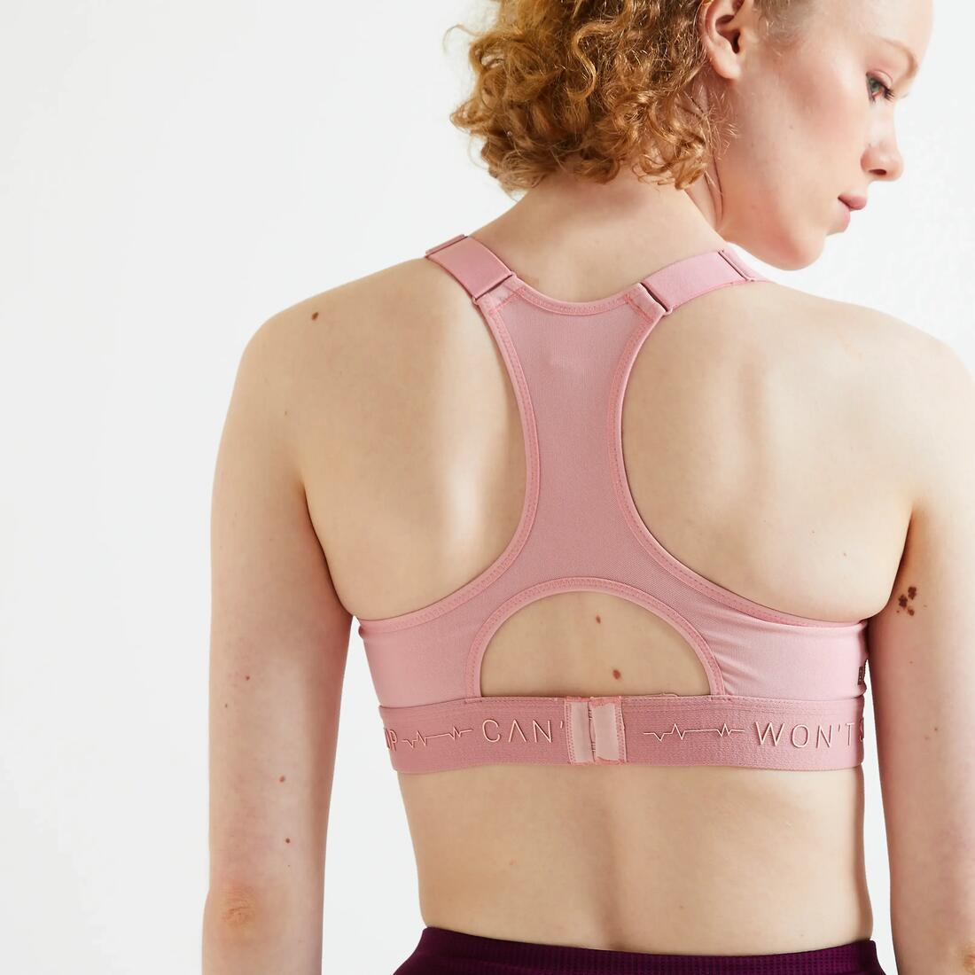 Brassière réglable avec coques maintien fort femme