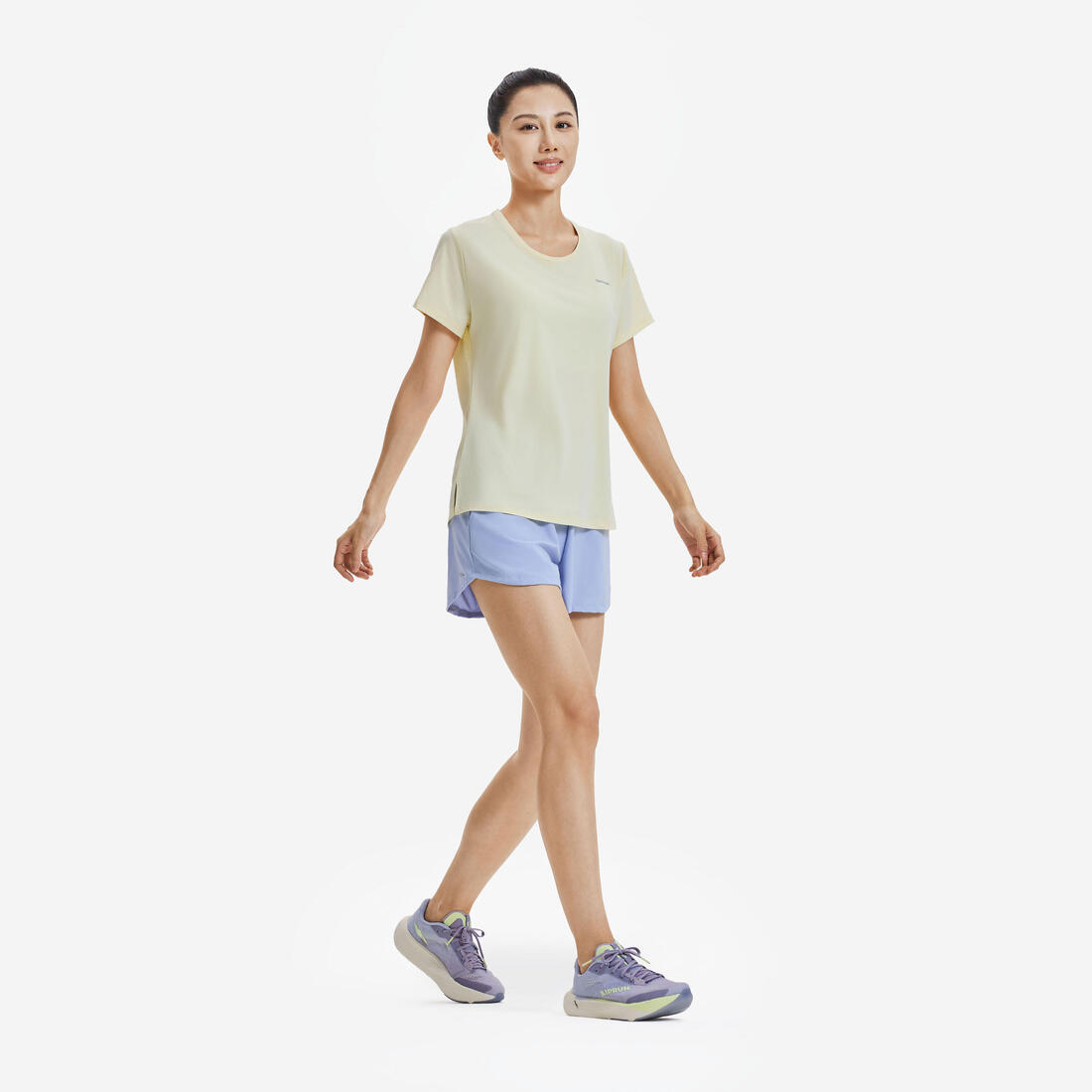 T-shirt running respirant femme - kiprun run 500 dry