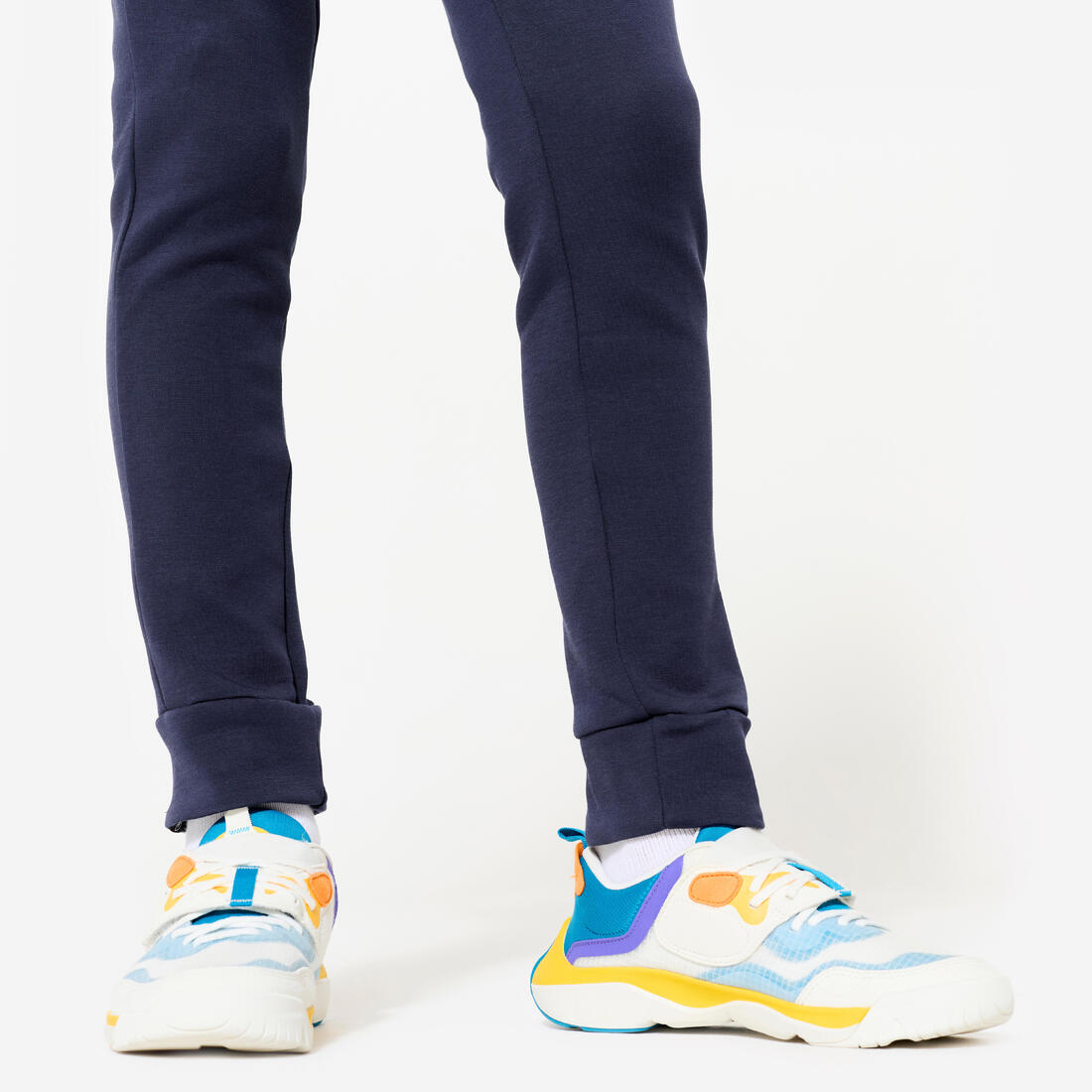 Pantalon de jogging mixte, enfant coton respirant