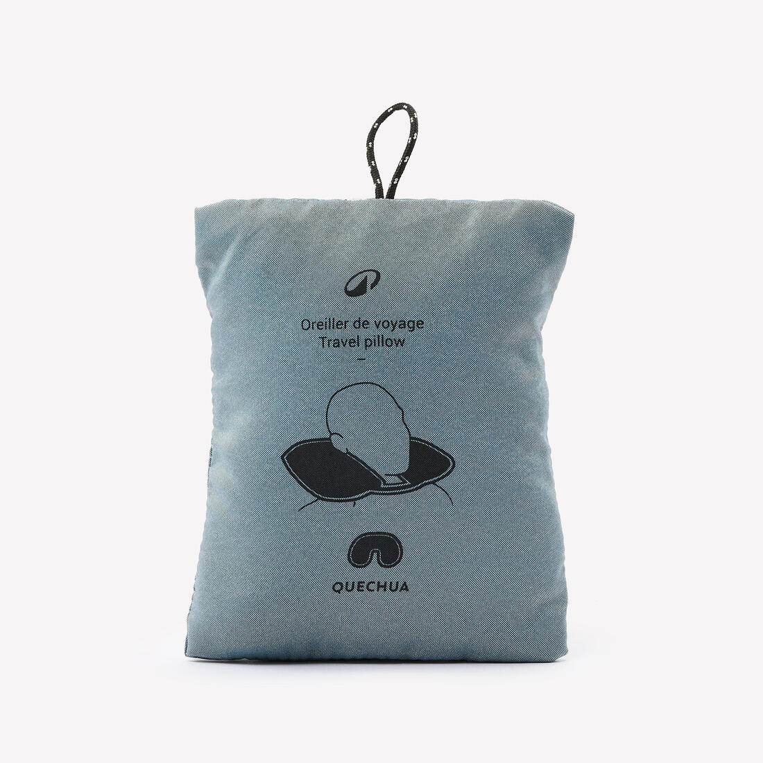 Oreiller de voyage, Travel 100 Compact bleu