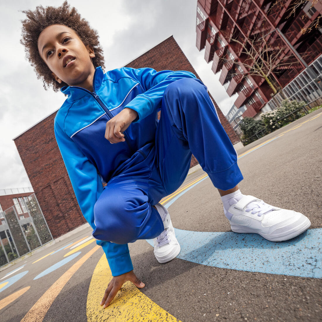 Survêtement enfant - bleu et