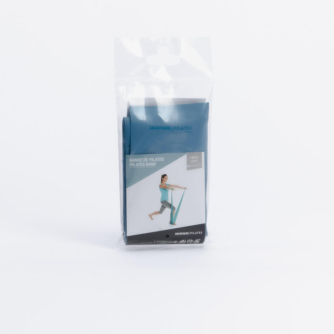BANDE ÉLASTIQUE PILATES RÉSISTANCE 2 KG - BLEU