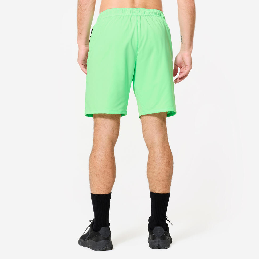 Short de fitness avec poches zippées