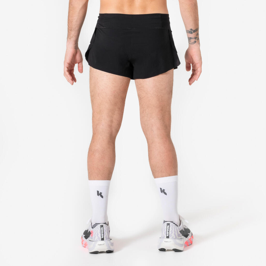 Short de running performance Homme, Kiprun Run 900 Proteam noir