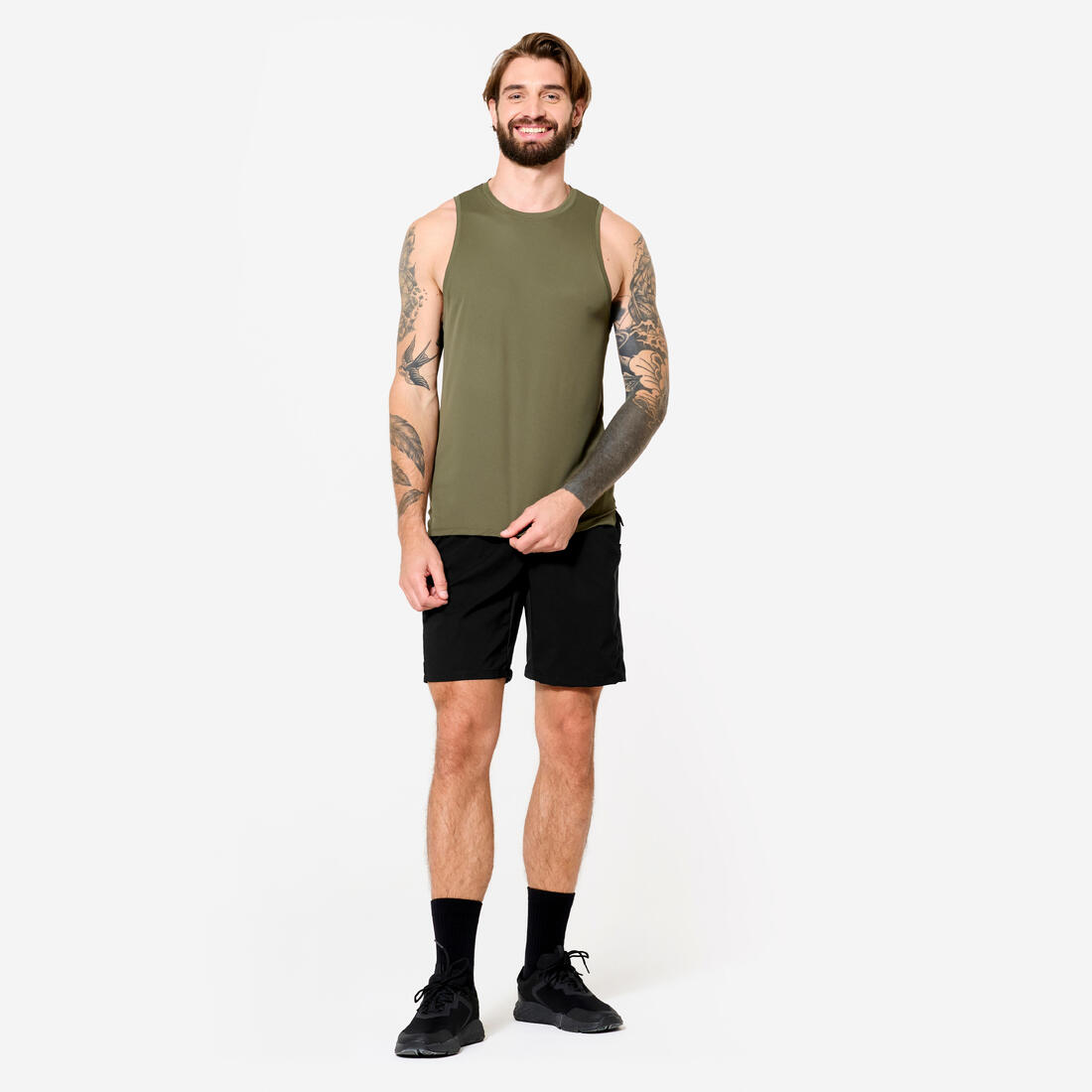 Débardeur de fitness respirant homme