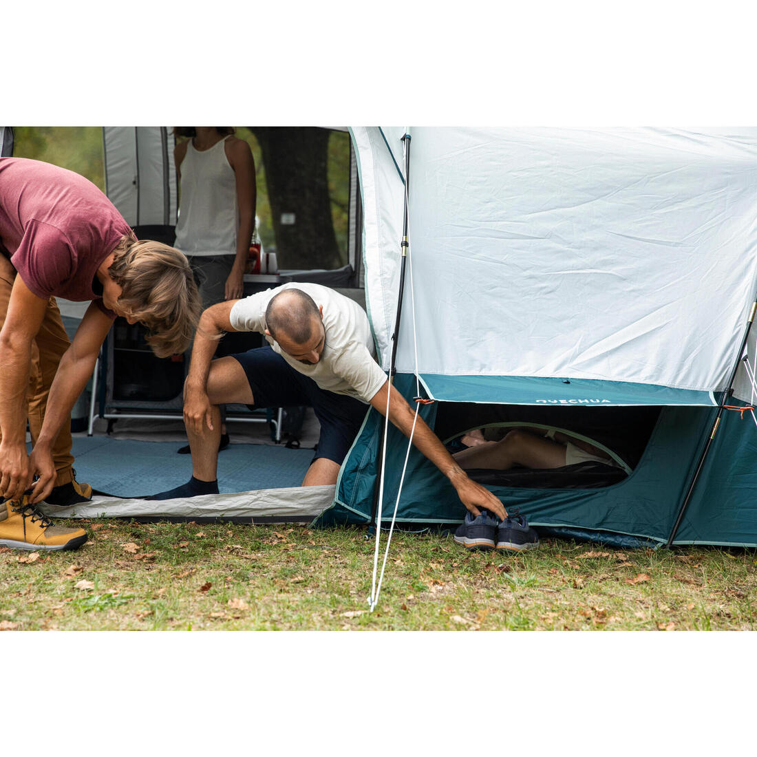 Tente à arceaux de camping - Arpenaz 6.3 F&B - 6 Places - 3 Chambres