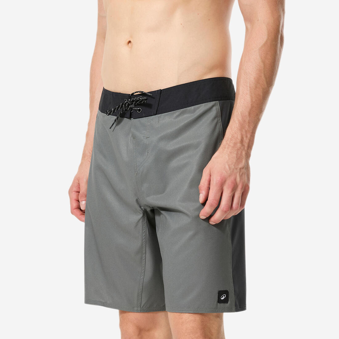 Short de bain boardshort surf long 19" homme, 500 Arch alex