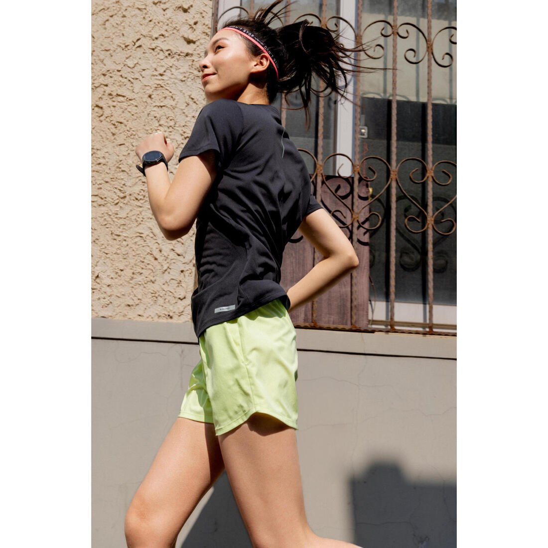 T-shirt de running respirant femme - kiprun run 100