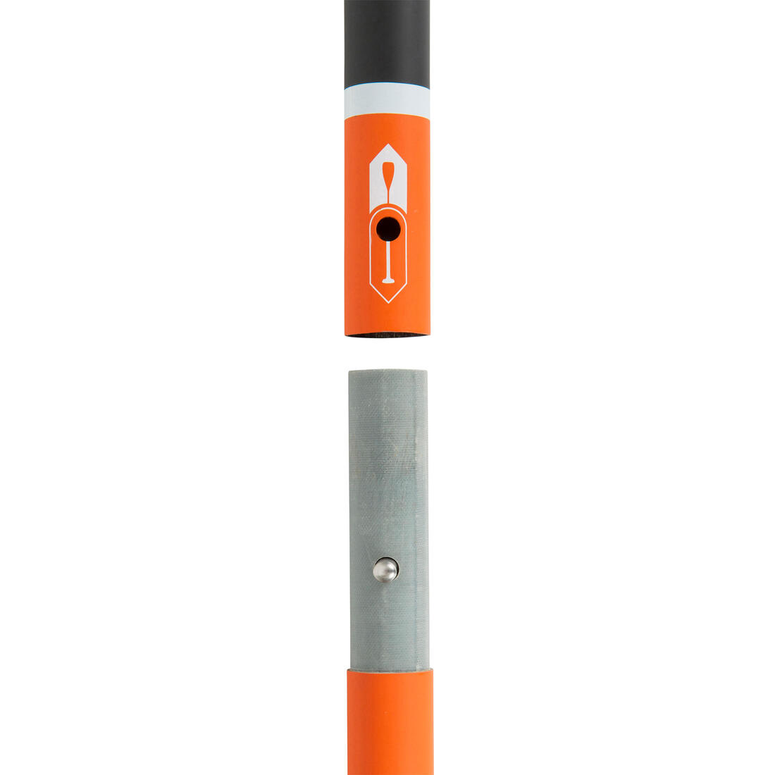 Pagaie de stand up paddle 500 en 2 parties - 170-210 cm fibre et
