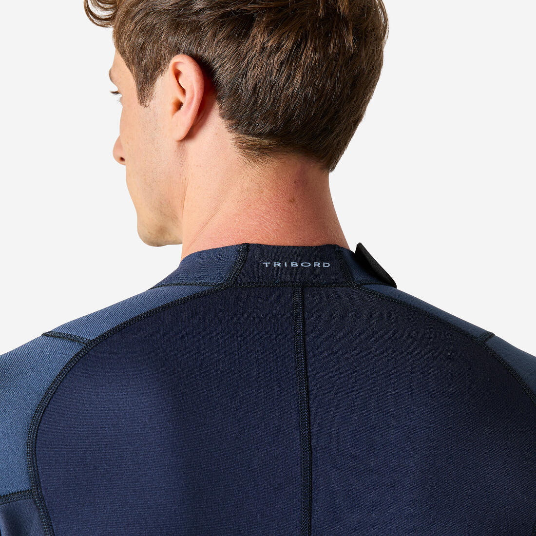 Combinaison de snorkeling et plongée 2,5mm homme, Intégrale Essentiel Bleu