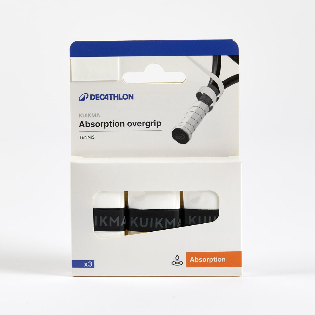 Surgrip de tennis absorbant lot de 3