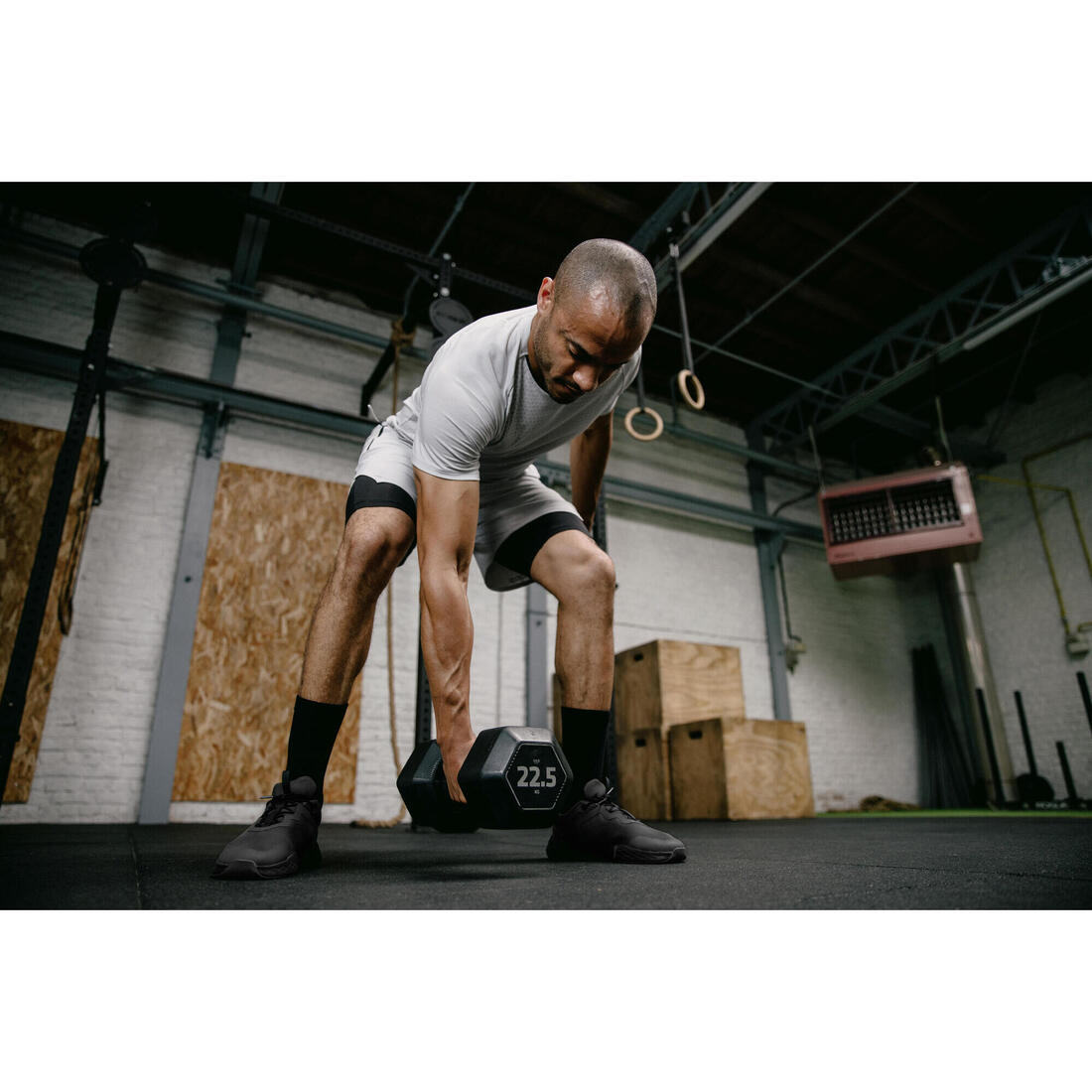 Short de cross training respirant et léger, Celliant