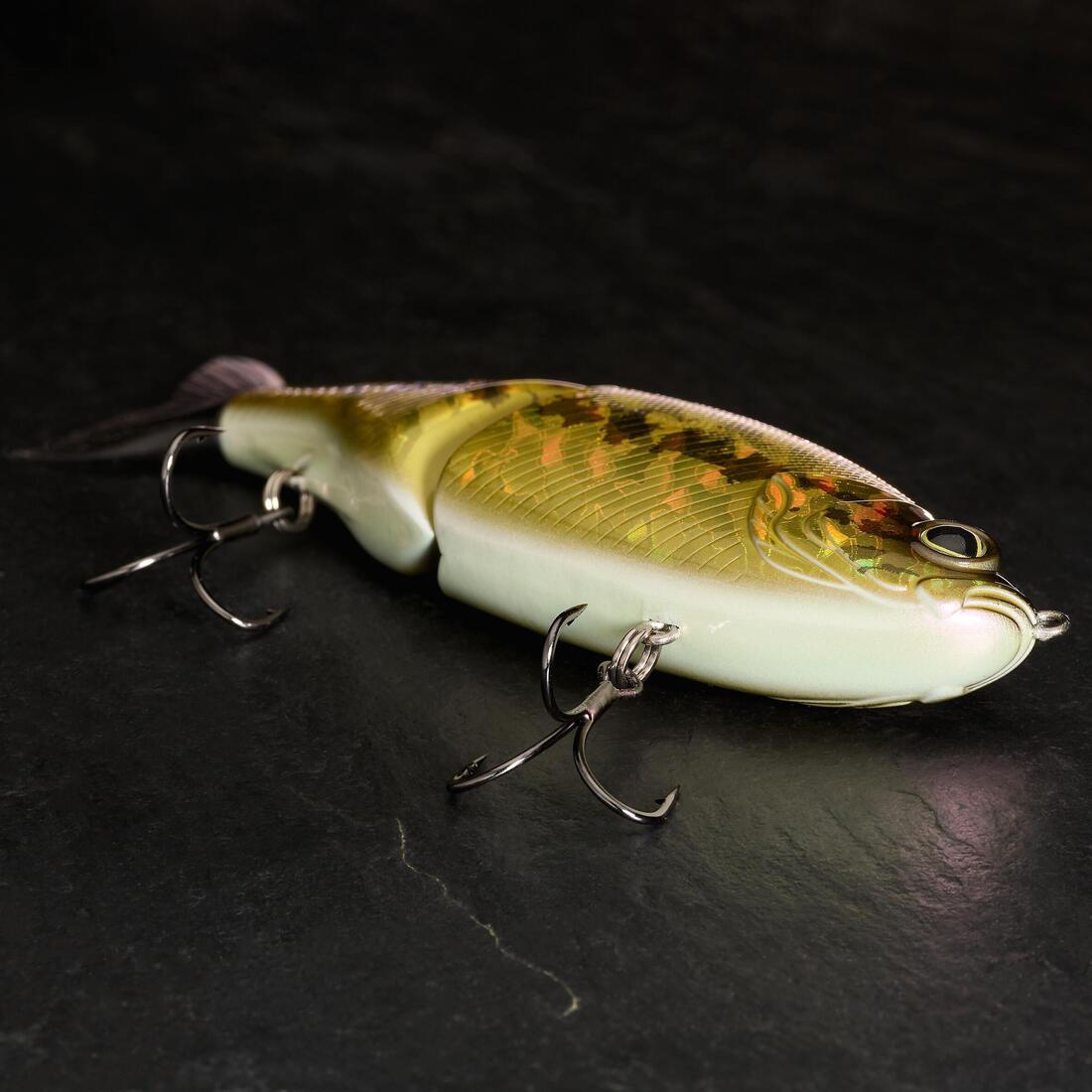 LEURRE PECHE AUX LEURRES BIWAA GLIDBEAST 120S BLACKBASS