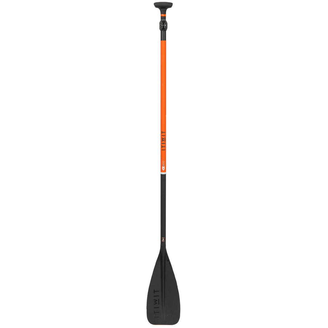 Pagaie de stand up paddle 500 en 2 parties - 170-210 cm fibre et