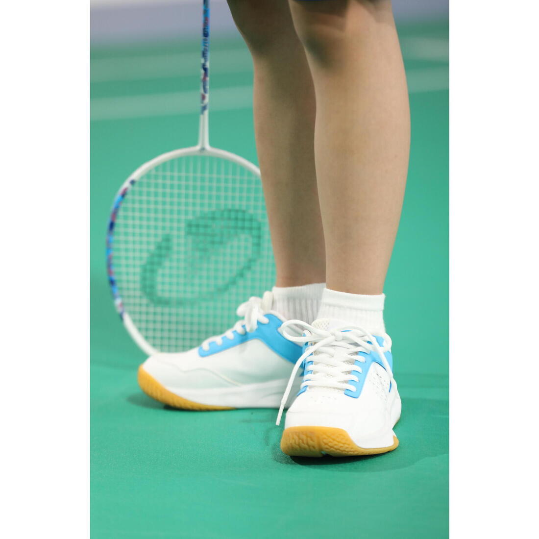 Chaussures de Badminton Enfant BS Sensation 500 - Aqua