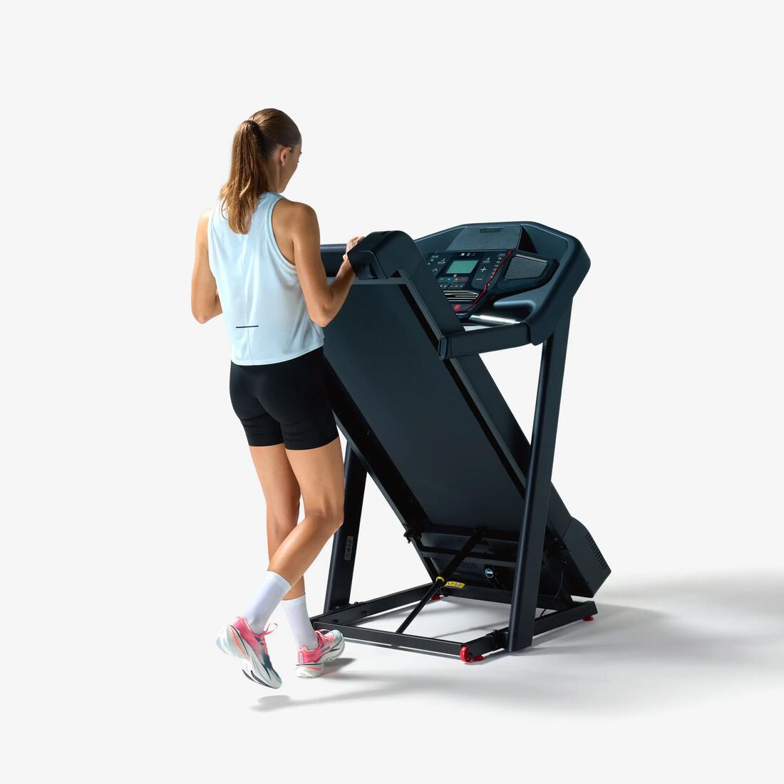 Tapis de course pliable et inclinable 18km/h, T900D