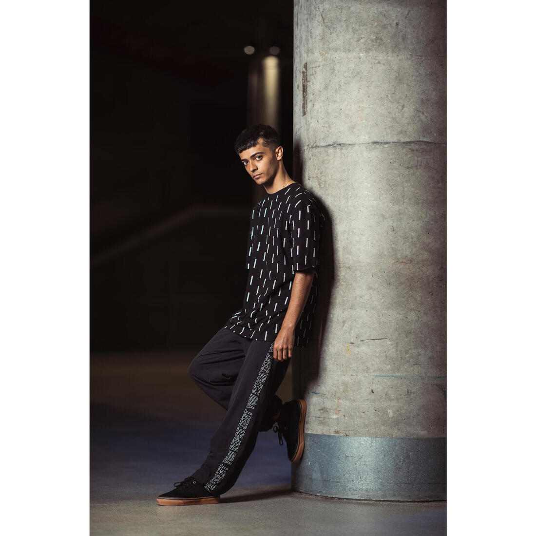 Pantalon de danses urbaines noir homme