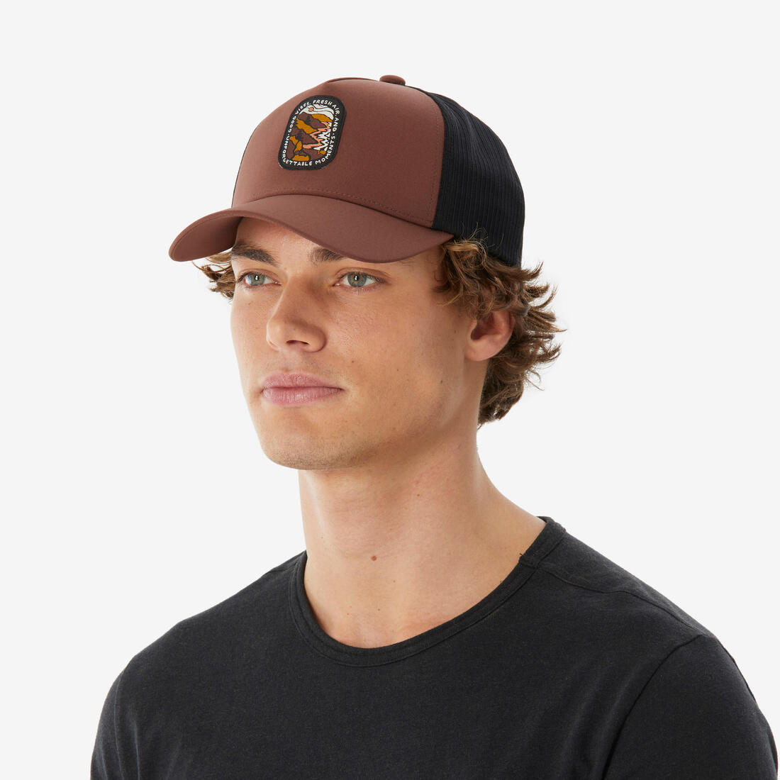 Casquette de randonnée, TRUCKER 500 foncé