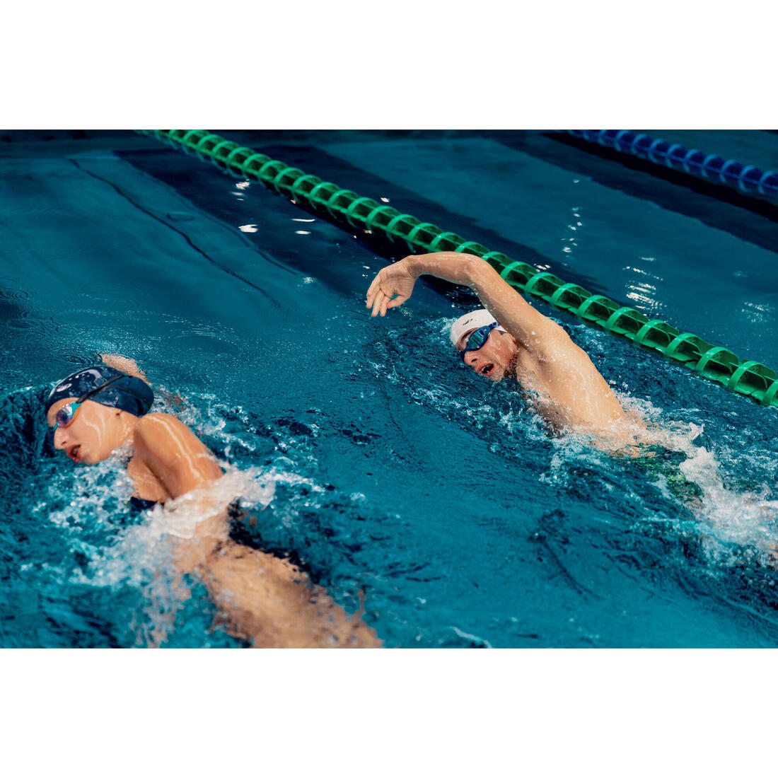 Lunettes de natation, Spirit noir miroir - Nouvel anti-buée