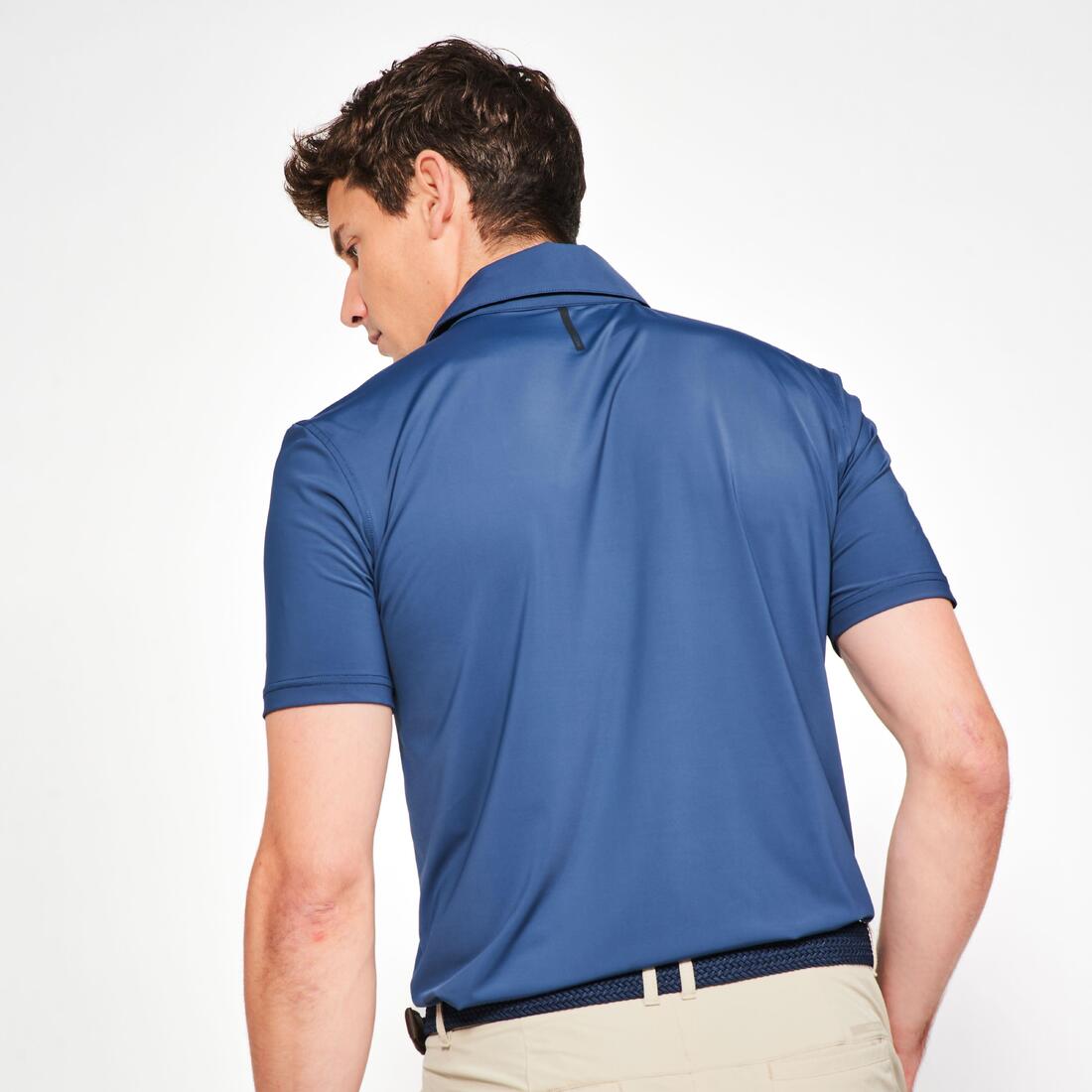 Polo de golf synthétique respirant manches courtes homme, WW900