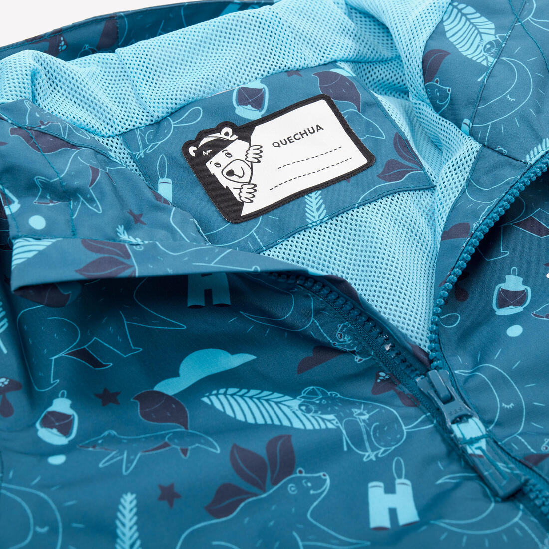 Veste imperméable de randonnée 2-6 ans enfant, MH500 kid