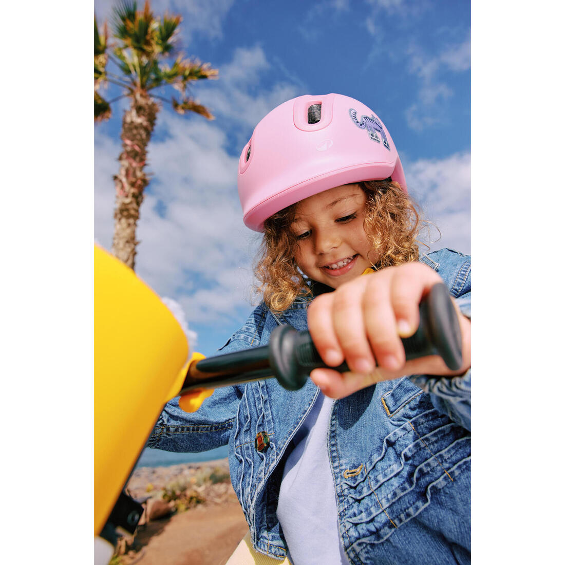 Casque velo enfant 47-55 cm, play 500