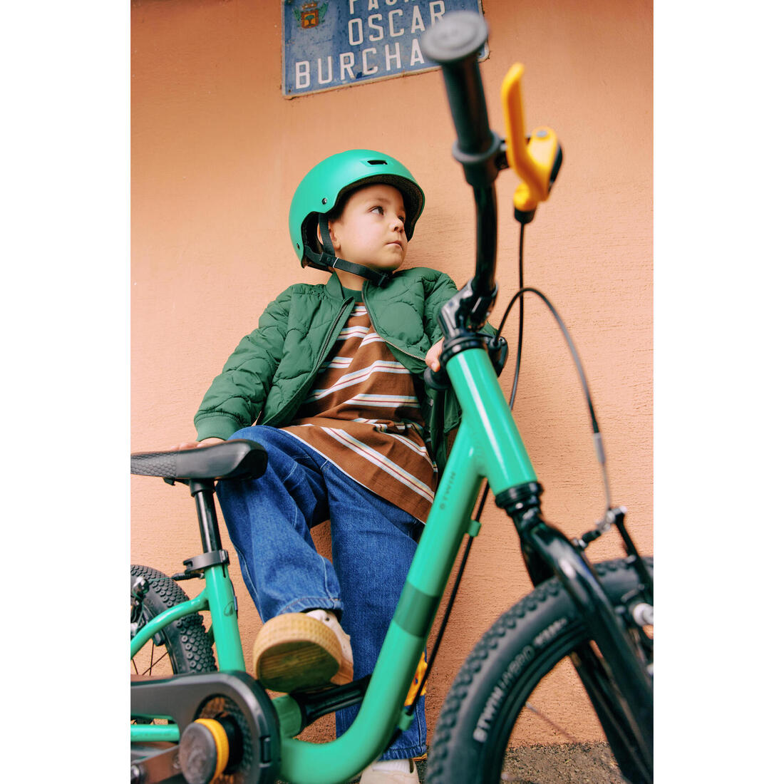Casque velo enfant bol 47-59 cm, move 500