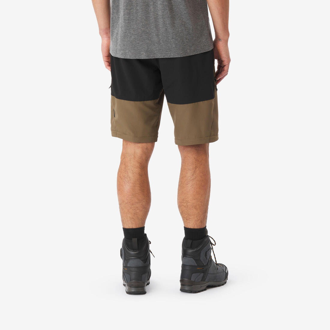 Pantalon de trek modulable 2 en 1 et résistant homme - mt500